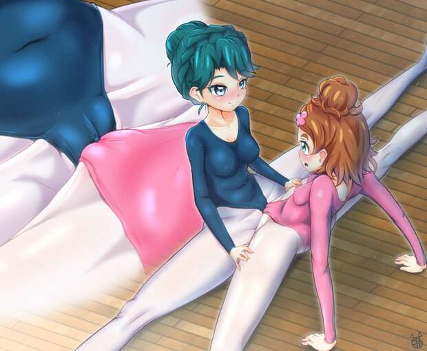 Haruka Haruno Hentai Exposed: Cure Flora's Precure Orgy, Big Breasts & Magical Girl XXX - pic 1