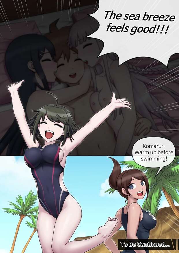 Aoi Asahina Hentai Exposed: Danganronpa Swimmer's XXX Desires Guide - pic 3
