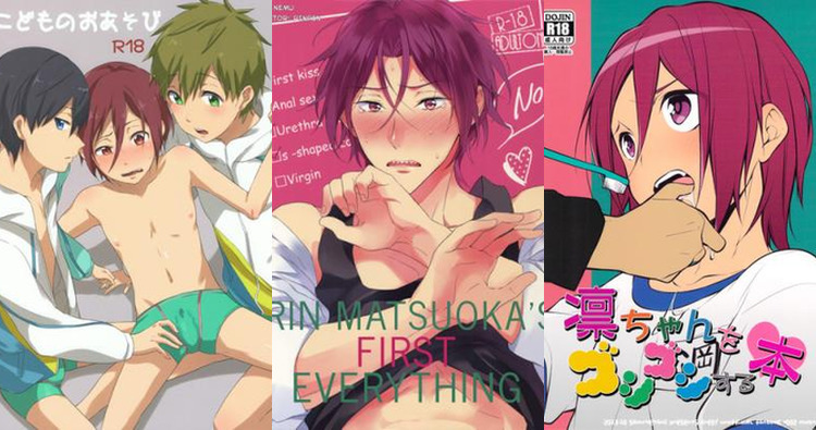 Rin Matsuoka Hentai Exposed: Yaoi Swimsuit Sins in Free! Universe Guide