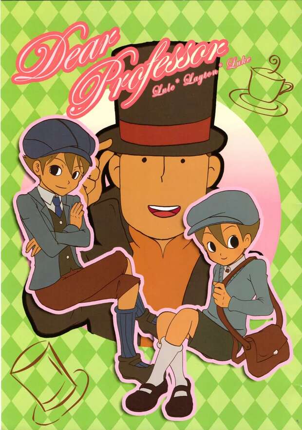 Clive Dove Hentai: Professor Layton Yaoi XXX Guide & Forbidden Pleasures - pic 2