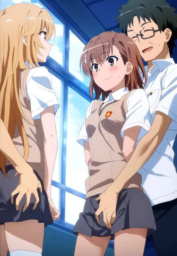 Misaki Shokuhou Hentai Exposed: Erotic Secrets from A Certain Scientific Railgun - pic 1