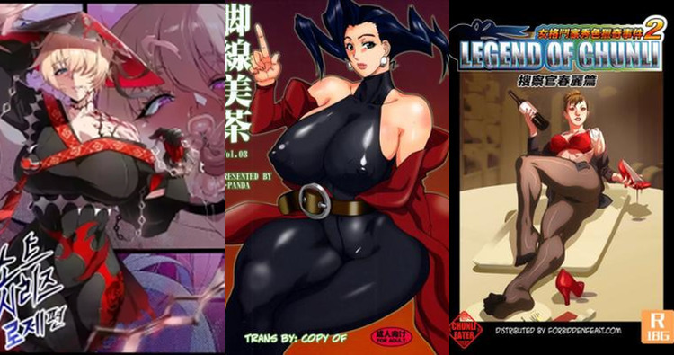 Rose Hentai Unleashed: Street Fighter's Sultry Fortune Teller in XXX Ecstasy