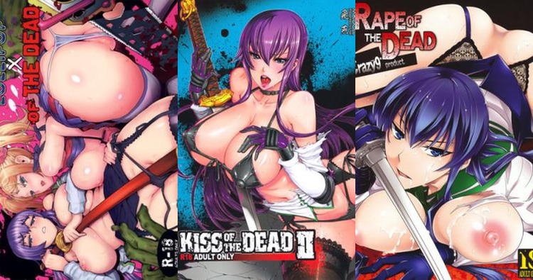 Saeko Busujima Hentai Guide: Zombie Orgy & Schoolgirl XXX in Highschool of the Dead