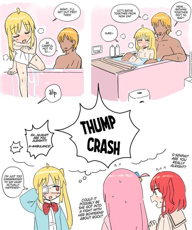 Nijika Ijichi Hentai Exposed: Bocchi the Rock's Naughty Drummer in XXX Scenes pic 1