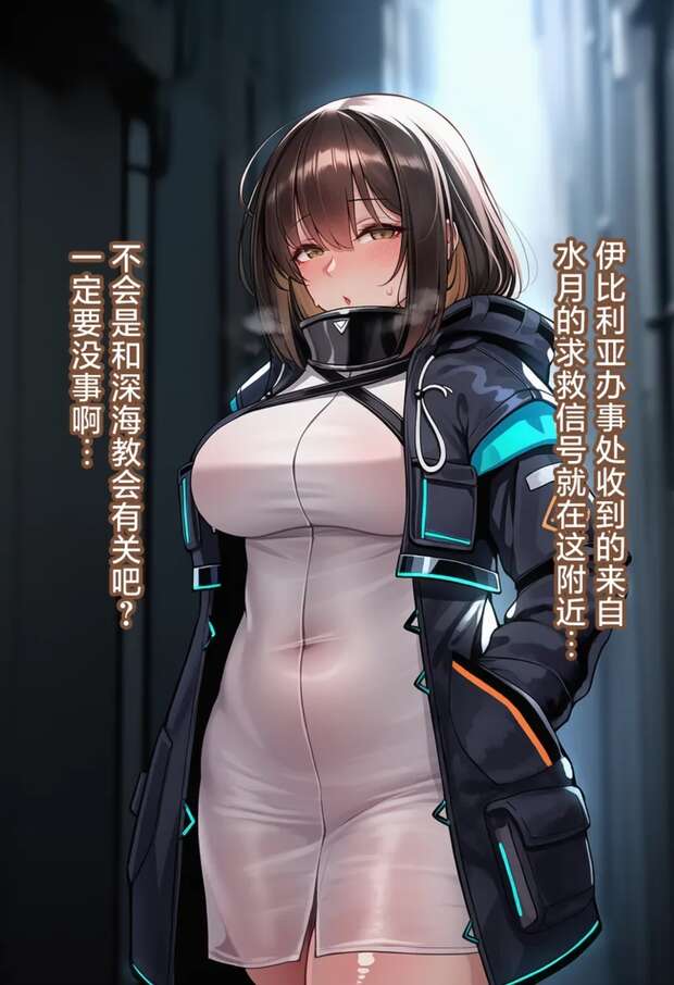 Mizuki Hentai Exposed: Arknights Muscle Babe in Big Breasts XXX Parody - pic 6