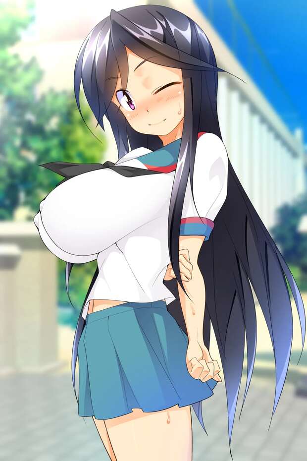 Yuuko Nishi Hentai Exposed: Swimsuit Seduction, Big Breasts & Group Rape Fantasies - pic 8