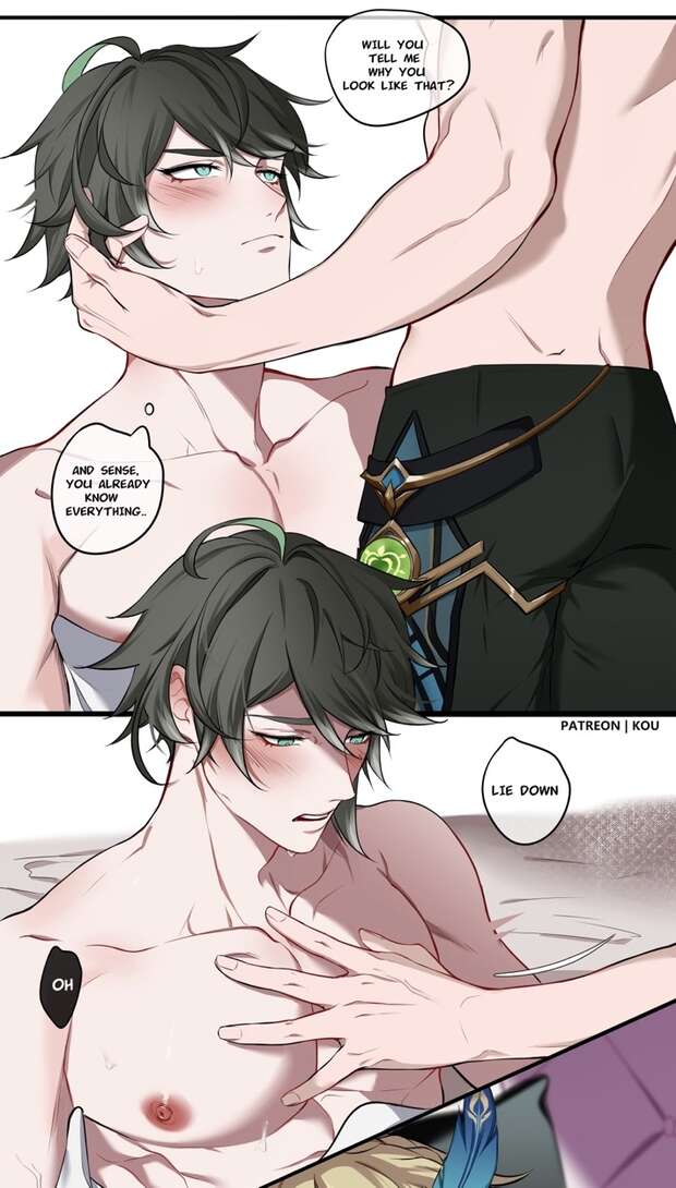 Alhaitham Hentai Exposed: Yaoi Anal & Crossdressing in Genshin Impact - pic 5