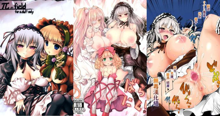 Hina Ichigo Hentai Exposed: Rozen Maiden's Doll in Lewd Futanari Ecstasy