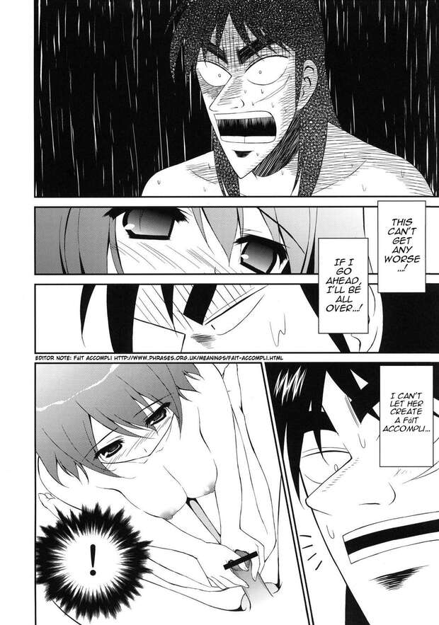 Kaiji Itou Hentai: XXX Yaoi Gambles in Kaiji & Akagi Parody - pic 1
