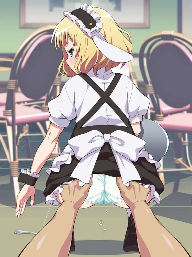 Sharo Kirima Hentai Exposed: Lewd Secrets from Is the Order a Rabbit? - pic 8