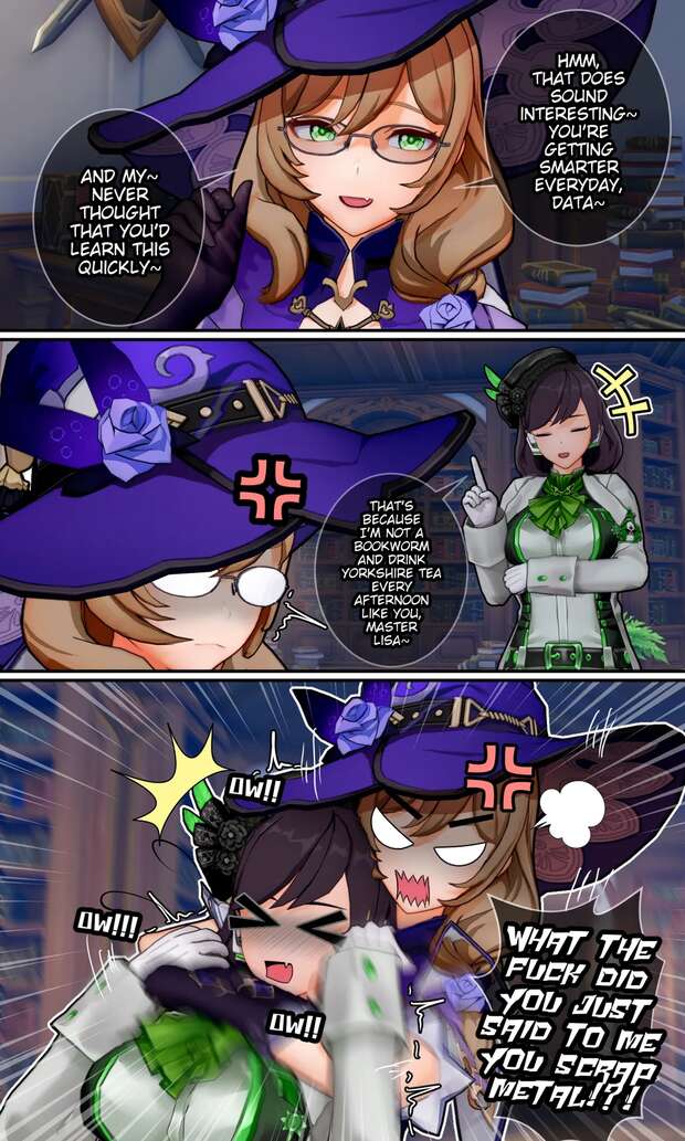 Lisa Minci Hentai Uncovered: Genshin Impact Big Breasts XXX Guide - pic 4