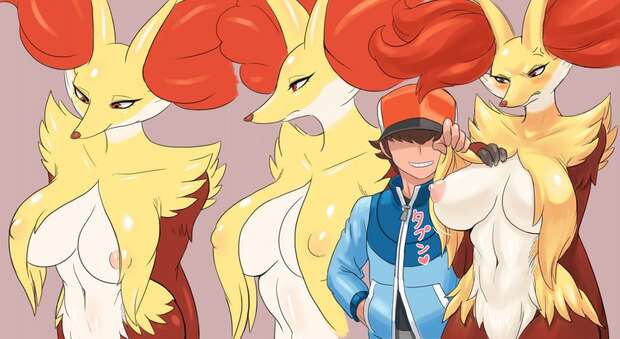 Calem Hentai Guide: Pokémon's Dark-Skinned Hero in XXX Adventures & Lewd Scenes - pic 2