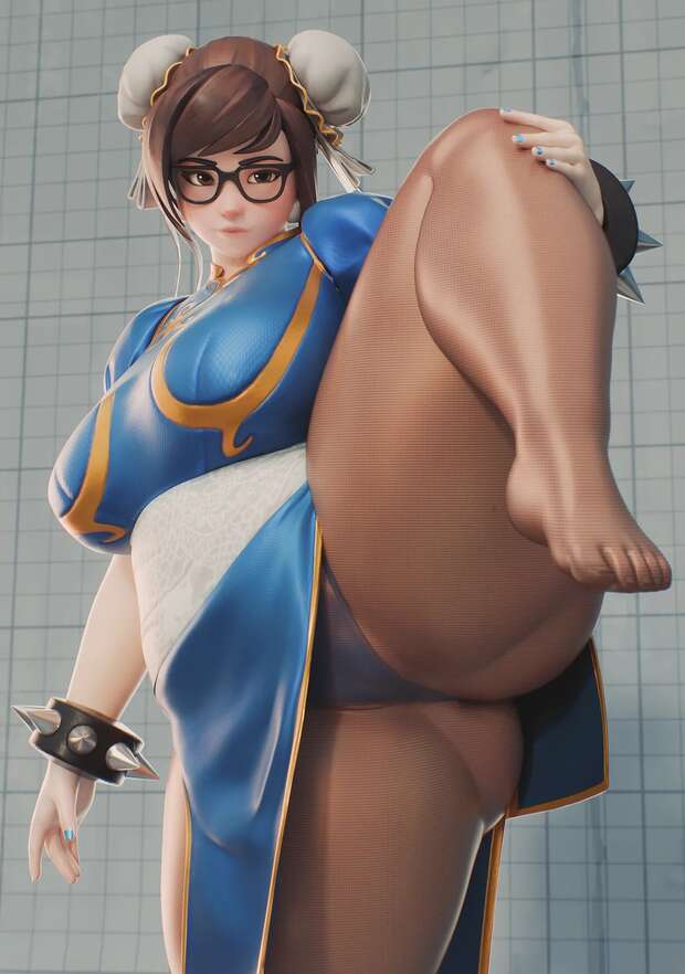 Chun Li Hentai Unleashed: Street Fighter's Iconic Beauty in XXX Ecstasy - pic 3